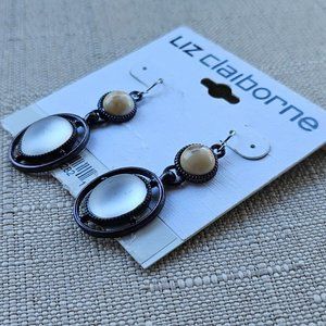 Liz Claiborne Women Earrings Faux Stone Fashion Ear Jewelry Drop Down Earrings